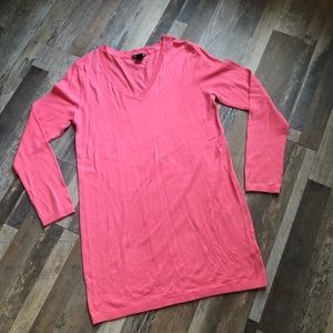 H&M Bright Pink Sweater Tunic/Dress